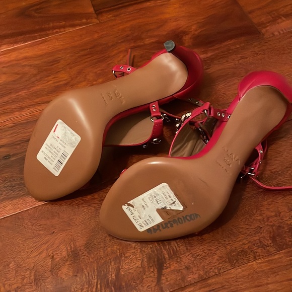 Alaia red High Heel sandals 38.5 - Picture 6 of 6